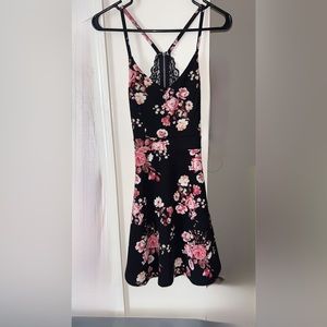 Almost Famous lace rose dress